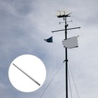  Mounting Pole for Weather Station Vane Garden Accessories Reliable