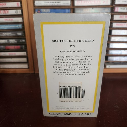 Sealed VHS / George Romero's Night Of The Living Dead - Picture 3 of 5