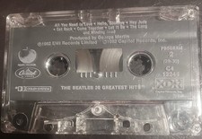 The Beatles - 20 Greatest Hits Cassette Capitol Records 1982 4XV-12245