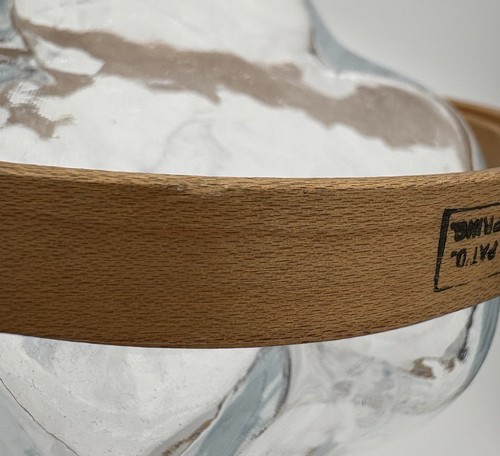 Vintage Gibbs PRINCESS 4” Hard Wood Embroidery Hoop Bow Spring - Picture 12 of 12