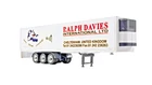 JOAL 1/50 SCALE DIECAST RALPH DAVIES CHELTENHAM FRIDGE LORRY TRAILER UNBOXED