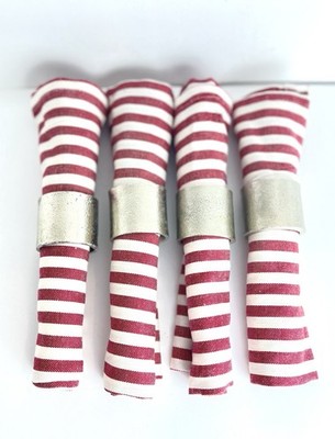 Traditional Metal Napkin Rings From Wayfair & Crimson+Ivory Napkins Hobby Lobby