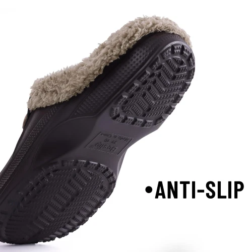 Pantofole calde -Antiscivolo -Invernali calde -Ciabatte da casa-Clogs Slipper — 第 3/4 张图片