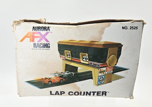 Vintage AFX Aurora No2525 Lap Counter NOS No Decals (With AFX Crdbrd Cut Out) - Picture 4 of 14