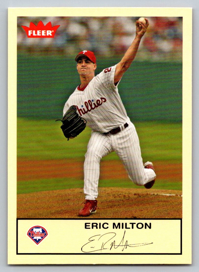 2005 Fleer Tradition #122 Eric Milton Philadelphia Phillies
