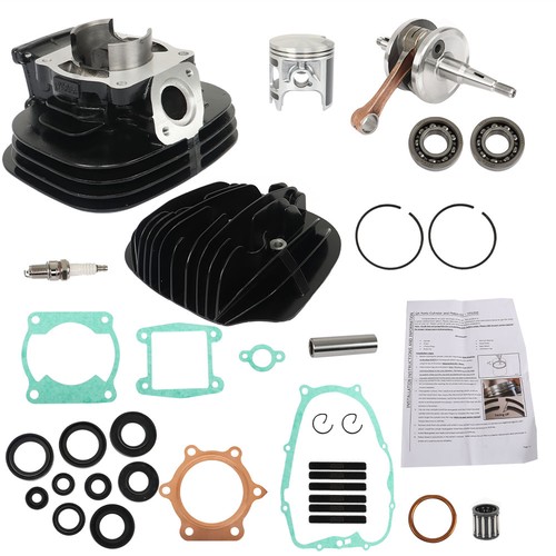 For Yamaha Blaster 200 Piston Cylinder Crank Motor Rebuild Gasket Kit 1988-2006 - Picture 2 of 22
