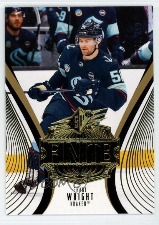 2025-26 SPx Finite Gold 270/299 Shane Wright #13 1uw9