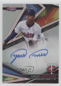 2022 Bowman's Best Best of 2022 Auto Refractor Yasser Mercedes #B22-YME Auto