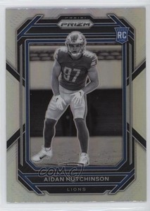 2022 Panini Prizm Rookie Variation Silver Prizm Aidan Hutchinson #340 Rookie RC