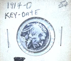 1914-D Buffalo Nickel - Good Grade (G)
