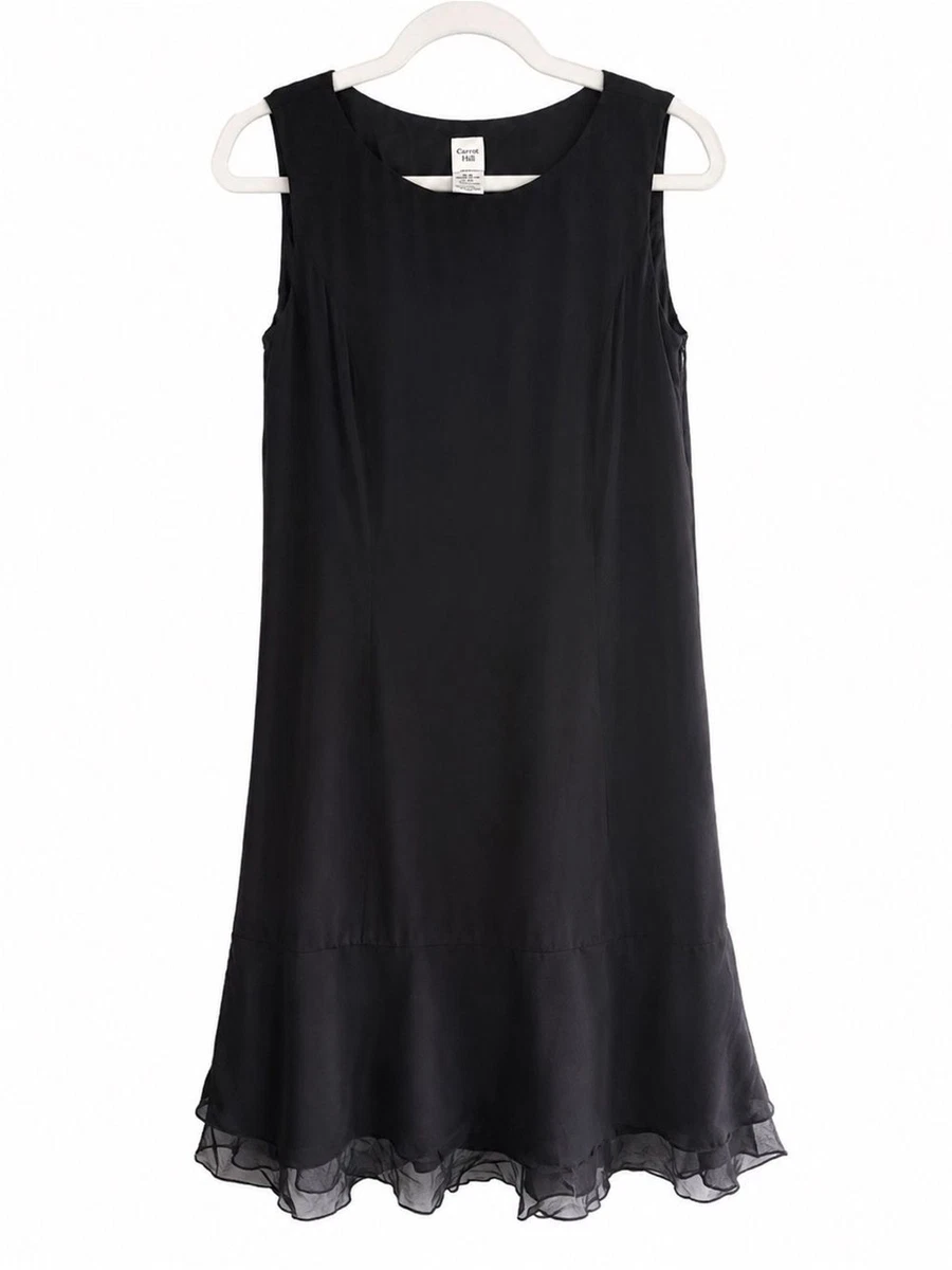 garnet hill silk dress Modern Short-Sleeve Silk Dress