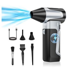 Electric Air Duster 180000RPM, Super Power Cordless Air Blower, Rechargeable ...