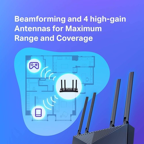 Configuración y juegos sin esfuerzo: router renovado Wi-Fi 6 Archer AX20 con función WPS - Imagen 5 de 8