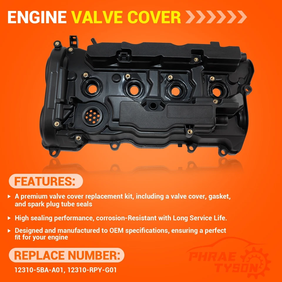 Valve Cover for 2016-2024 Honda Civic 2018-2022 Accord 2019-2024 Acura RDX 2.0L - Image 2 of 4