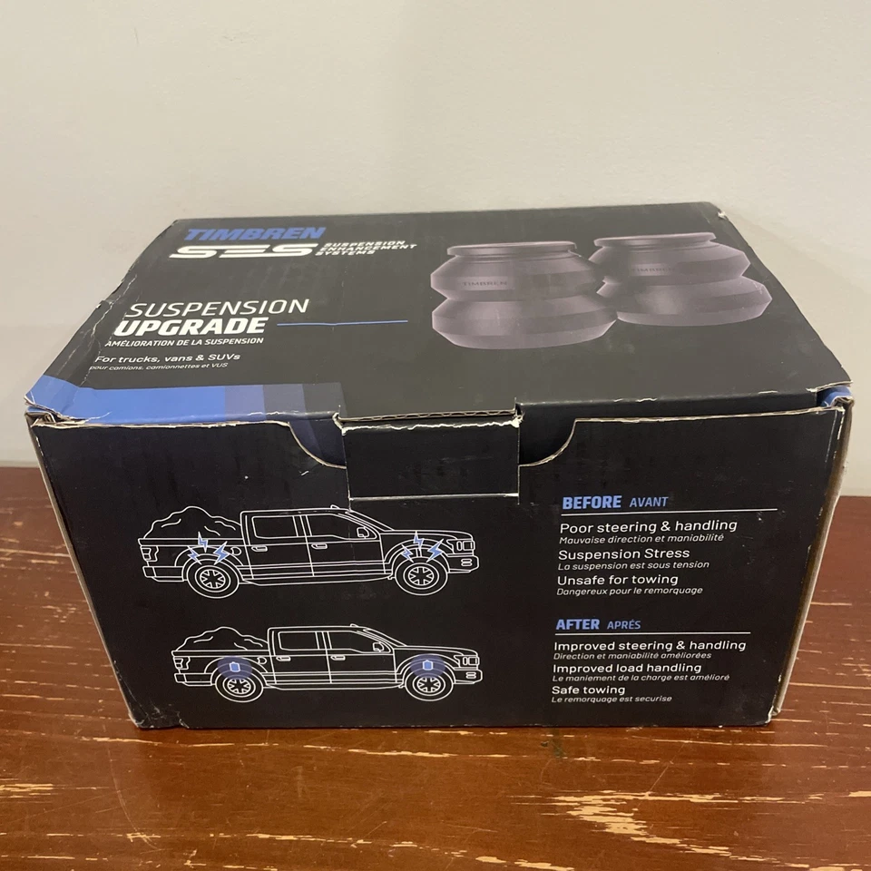 Timbren 悬架橡胶辅助弹簧前套件 适合 05-24 福特 F-250 F-350 4WD — 第 2/4 张图片