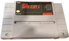 SNES super nintendo game (cartridge only) Super Scope 6 untested