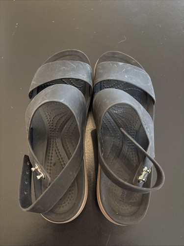 Crocs Womens LiteRide Low Wedge 206453 Size W7 - Picture 2 of 6