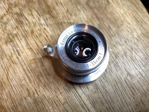 LEICA Leitz SUMMARON 3.5CM F3.5 35MM 3.5 Leica M39 LTM Mount Objektiv HAZE INSIDE
