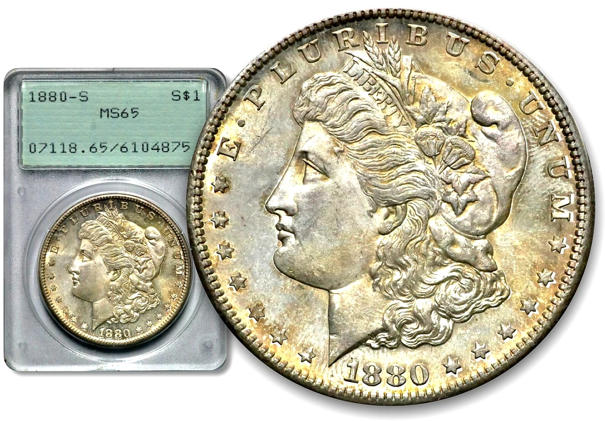 1880 S Morgan Silver Dollar Ms 65 for sale | eBay