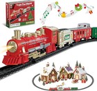 Train Set - Electric Toys w/Locomotive, Cars & Tracks, Mini Train...