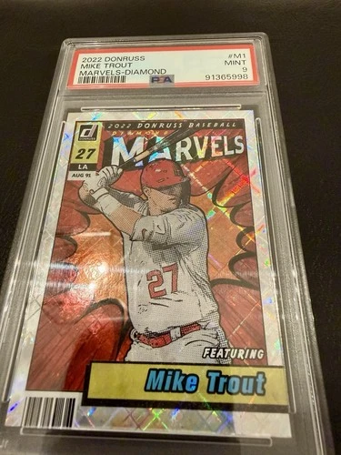 2022 Panini Donruss - Marvels Mike Trout #M-1 Diamond