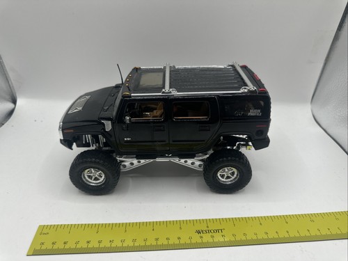 Jada, Dub City, 2003 Hummer, High Profile Black 1:24-Very Rare Full Suspension - Picture 20 of 20
