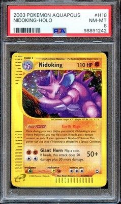 psa10 ニドクイン ホロ カードe psa10 ニドクイン ホロ カードe psa10