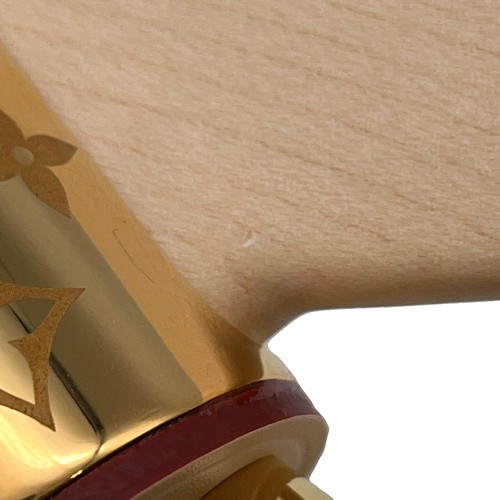 LOUIS VUITTON Press Pavier Rocket Paperweight Wood Gold GI0794 - Picture 7 of 9