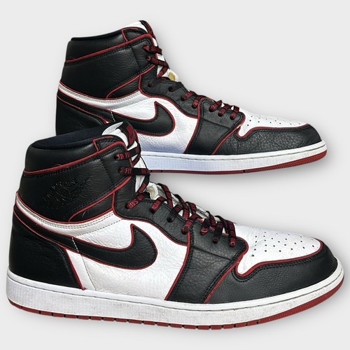 Nike Air Jordan 1 Retro High OG Blood Line Black Gym Red 555088-062 Size 18