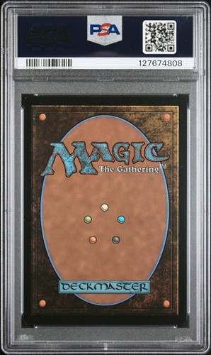 2023 MTG THE LORD OF THE RINGS: TALES OF MIDDLE-EARTH SC-FOIL #726 NAZGUL PSA 9 - Picture 2 of 2