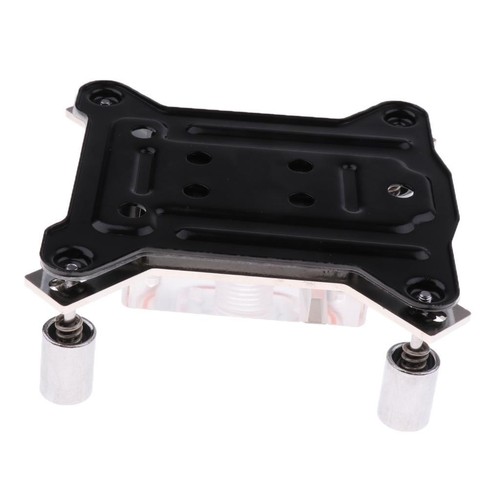 Acryl CPU Wasserkühlung Block Flüssigkeitskühler Kupferbasis für 1150 1151 - Afbeelding 6 van 7