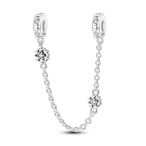 Europäische 925 Silber Zum Selbermachen Charm Sicherheitskette CZ passt Armband Liebe Tier für Frauen - Bild 27 von 105