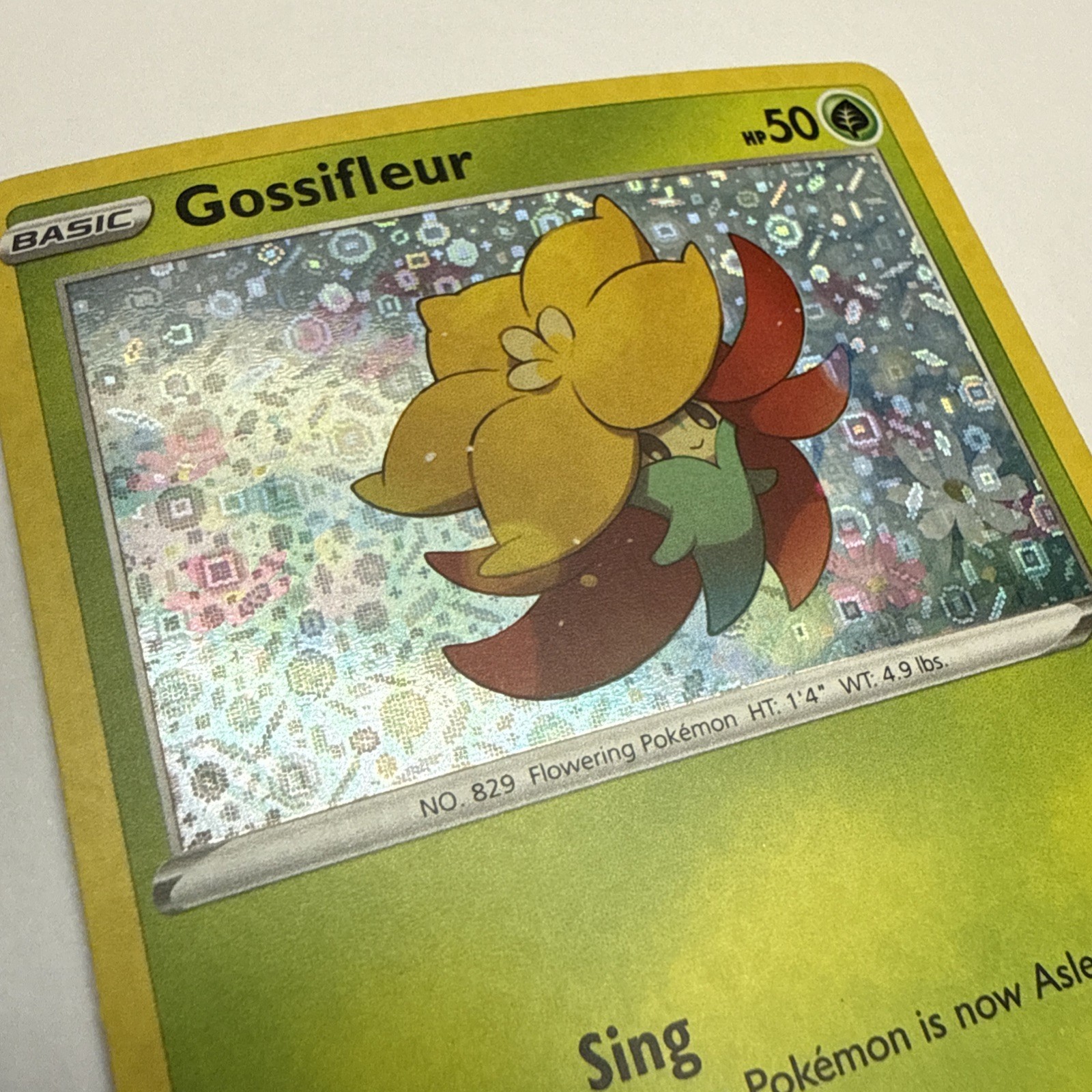 Gossifleur SWSH010 General Mills Promo 2020 Pokemon Card NM