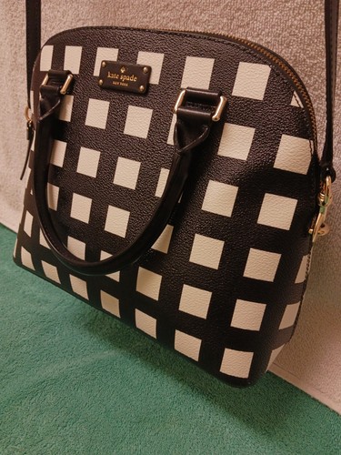 Kate Spade Grove Carli Umhängetasche Schultertasche Pop Art s/w neu ohne Etikett - Bild 5 von 17