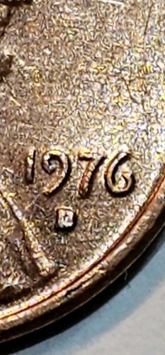 1976D Lincoln 1-CENT, Die Damaged Errors, RPM, DDO, Motto Die Errors - Picture 9 of 24