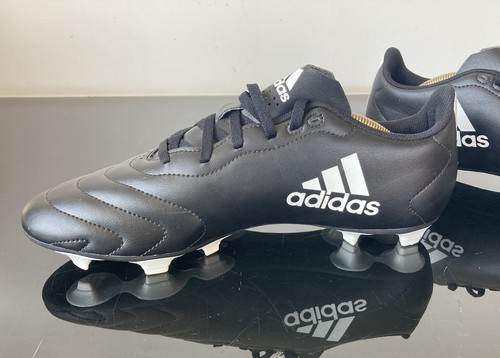 Adidas Goletto V111 Firm Ground Black & White Football Boots Men's UK 11 Unused - Picture 5 of 14