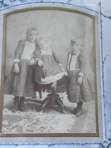 Rare Antique Celluloid Photo Album Female Portrait Early 1900s w 3 photos - Picture 6 of 18