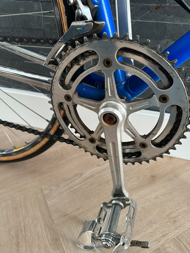 Bici da strada Concorde anni 80 Columbus acciaio 60 cm vintage Campagnolo Record - Foto 14 di 21