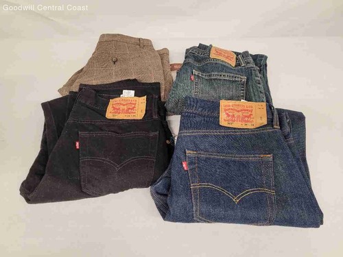 Multibrand Men's Pants Bulk Lot - Size 34 W/ Levis & Michael Kors