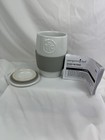 Pampered Chef Ceramic White Microwave Egg Cooker 1529 w/ Instructions