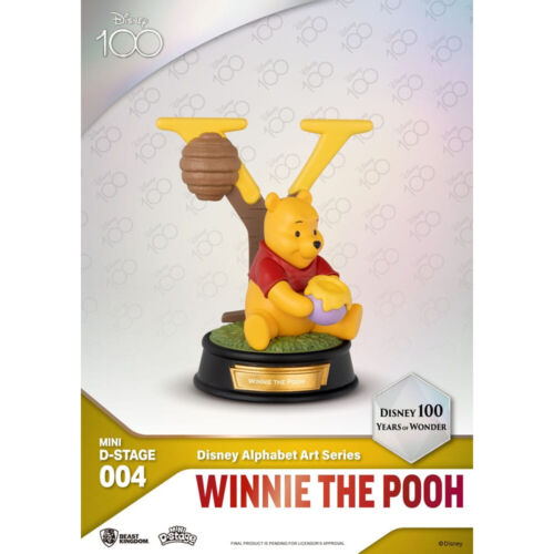 Beast Kingdom Disney -100 Years of Wonder - Disney Alphabet Art - Pack de 6 stat - Imagen 12 de 12