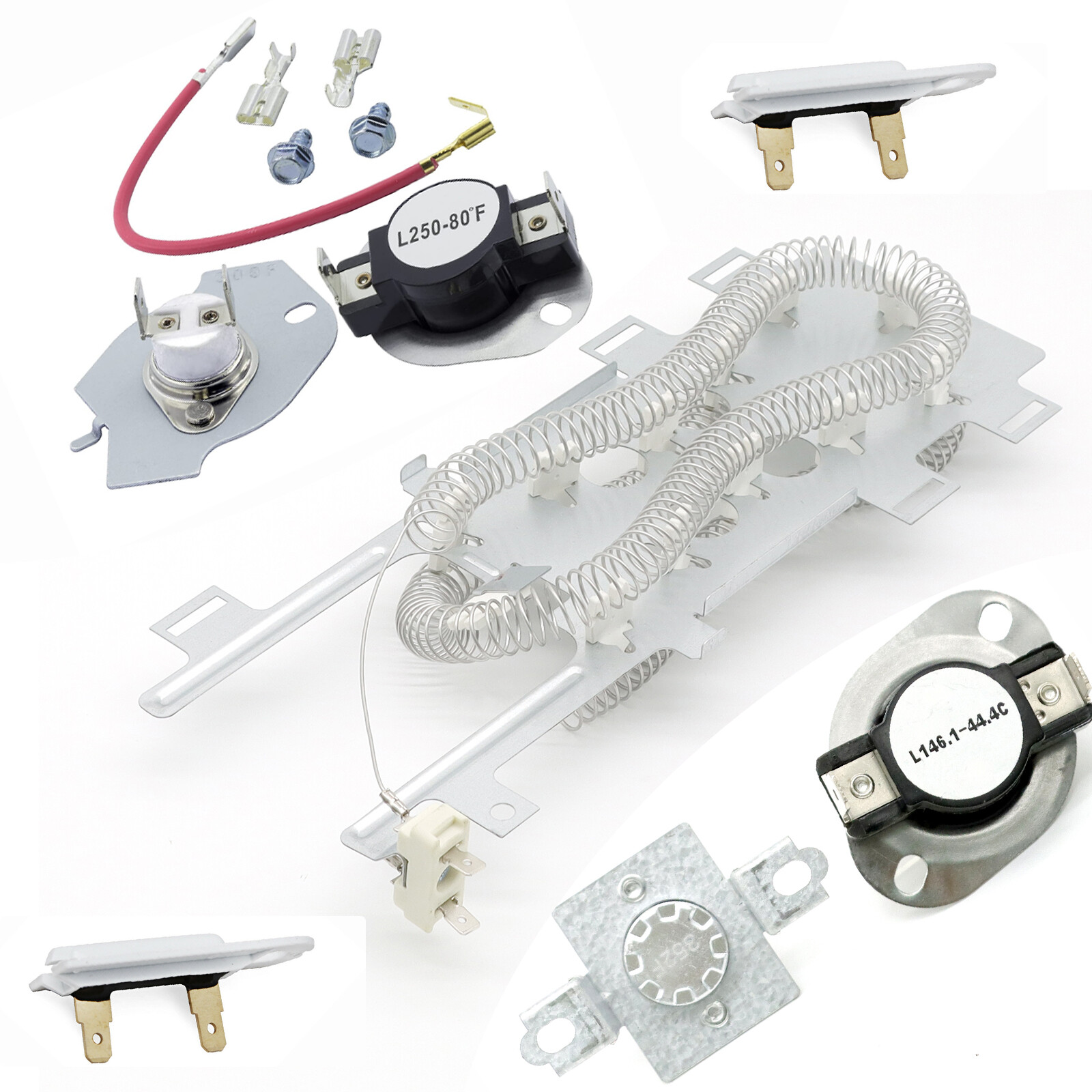 Dryer Heating Element For Maytag 400 Series 9000 Series MEDE500VW1 MEDB400VQ0