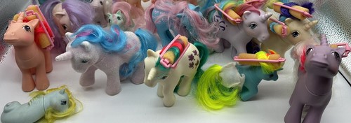 16 Stück 80er Jahre G1 My Little Pony Seepferdchen Baby Tragetasche - Bild 2 von 17