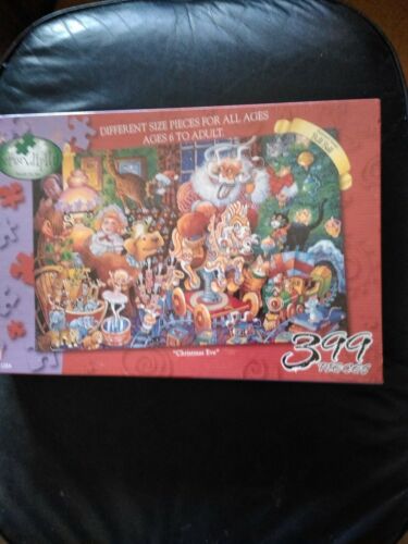 Serendipity 399 piece puzzle Christmas Eve, new unopened 17 1/4x 26 1/2 - Picture 1 of 2