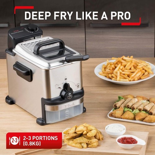 Tefal FR701640 Oleoclean Compact Deep Fat Fryer, (3 Portions), 2 Litre, Grey/Bla - Picture 7 of 7