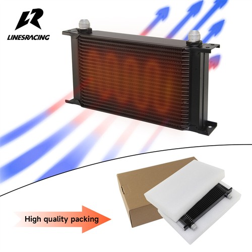 7 Row 9 Row 10 Row 13 Row 15 Row 16 Row 19 Row 22 Row Oil Cooler 10AN Black - Picture 6 of 16