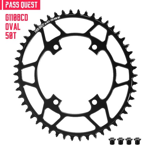 Bicycle Crank 110BCD Four-claw Tooth Plate Positive and Negative Teeth Chain - Picture 22 of 41