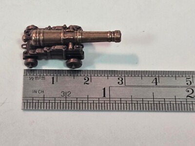 Ship Model Fittings Parts 30mm Bronze Metal Cannon