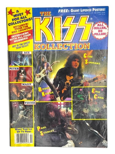 Set Of 4 KISS Magazines Rock Scene Spotlights #2 Exposed Magazine July 1987 - Picture 4 of 7