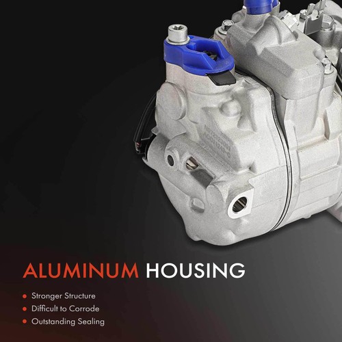 A/C Compressor w/ Clutch for Audi A4 2006-2008 A4 Quattro 2005-2009 Q7 2011-2015 - Picture 5 of 10